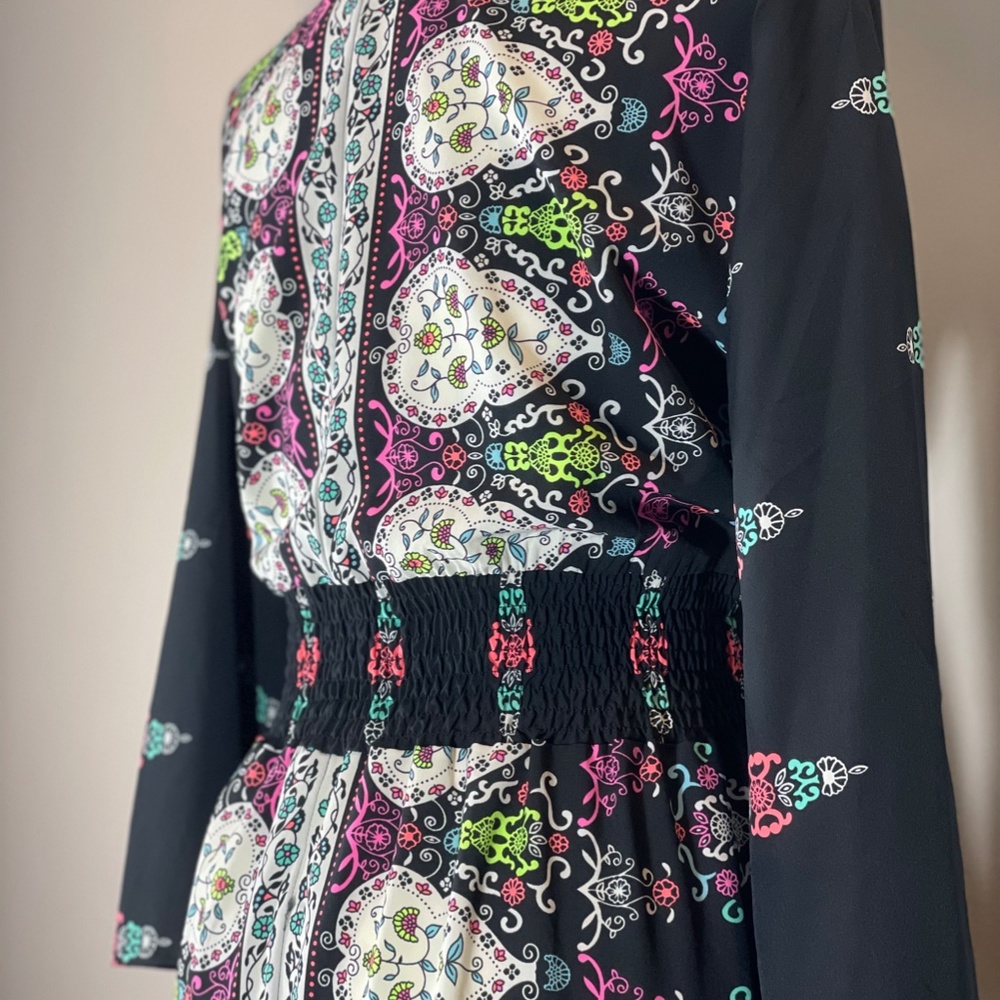 VENUS Boho Tropical Open Robe Kimono Swim Cover-Up NWOT - Picture 11 of 12